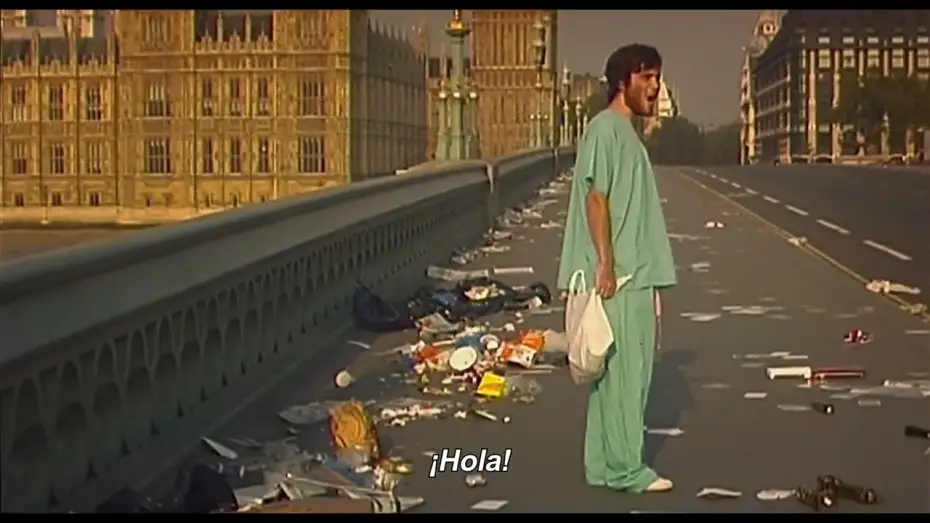 Video for the film 28 Days Later — El 21 de mayo vuelve donde todo comenzó, 28 Días Después vuelve a la gran pantalla.