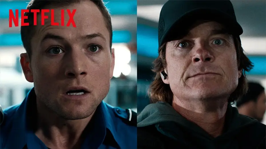 Video for the film Carry-On — Taron Egerton vs. Jason Bateman: The Ultimate Face-Off