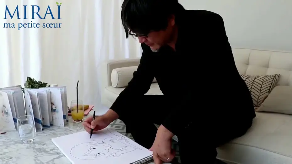 Video for the film Mirai — MIRAI - Dessin de Mamoru Hosoda