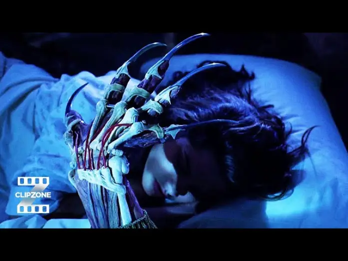 Video for the film New Nightmare — A Hand in Bed