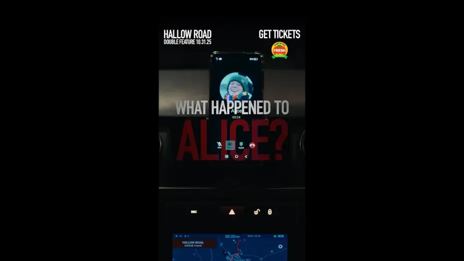 Video for the film Hallow Road — HALLOWEEN DOUBLE FEATURE (What Happened Spot)