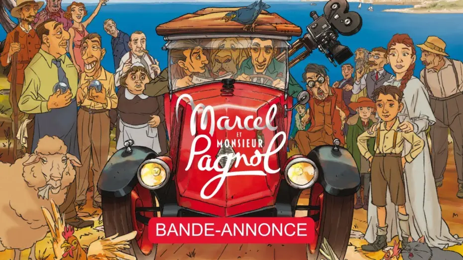 Video for the film A Magnificent Life — MARCEL ET MONSIEUR PAGNOL - bande-annonce - au cinéma le 15 octobre
