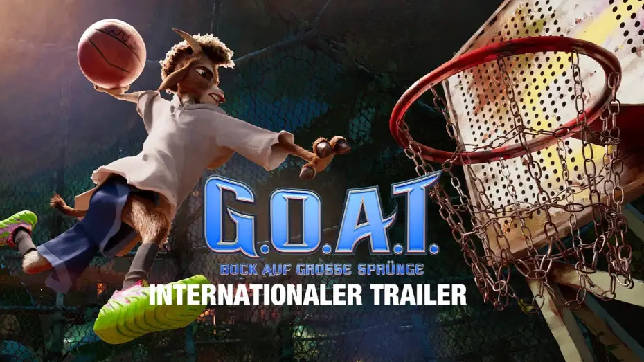 Video for the film GOAT — G.O.A.T. - Bock auf große Sprünge – Internationaler Trailer (Kinostart: 19.2.2026)