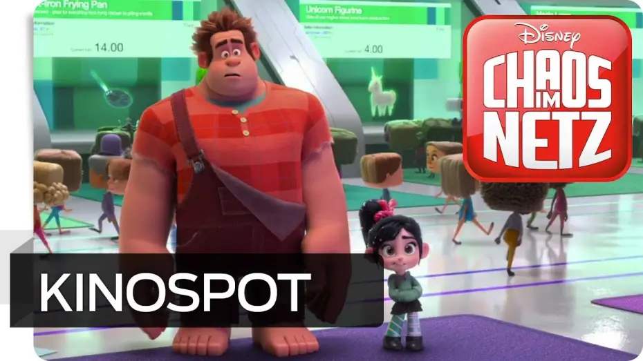 Video for the film Ralph Breaks the Internet — Chaos im Netz - Kinospot: Wlan/Katze - Deutsch HD