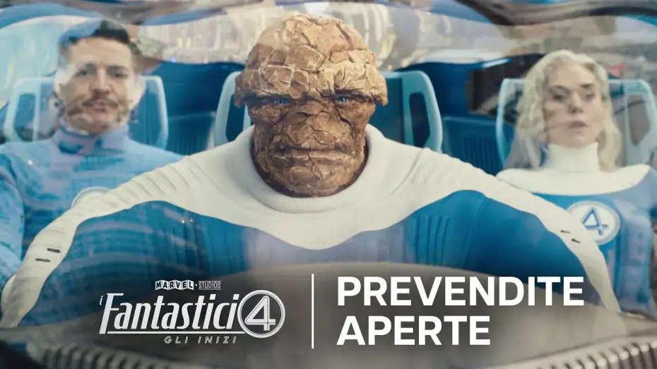 Video for the film The Fantastic Four — Prevendite Aperte