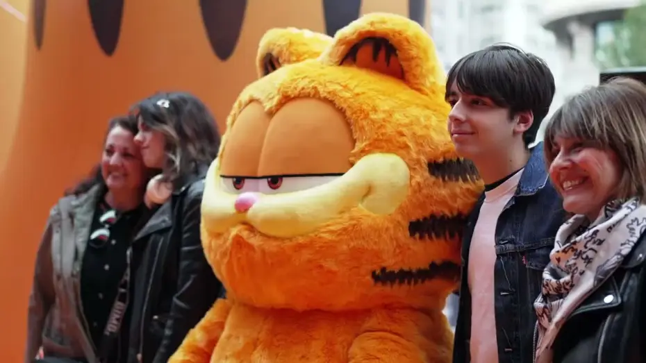 Video for the film The Garfield Movie — El lunes fue un lunes de grandes aventuras