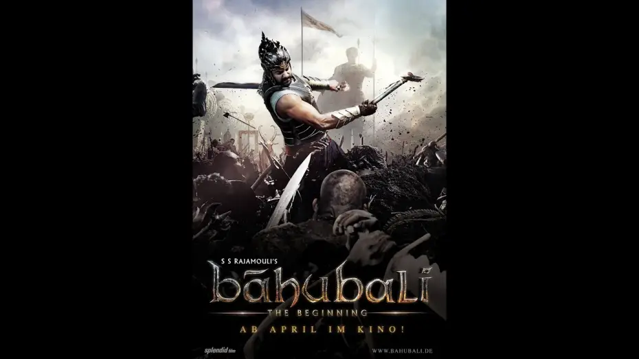 Video for the film Bāhubali: The Beginning — BAHUBALI - The Beginning - Videotrailer Deutsch HD