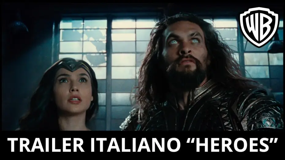 Video for the film Justice League — JUSTICE LEAGUE - Trailer Ufficiale Italiano "Heroes" | HD
