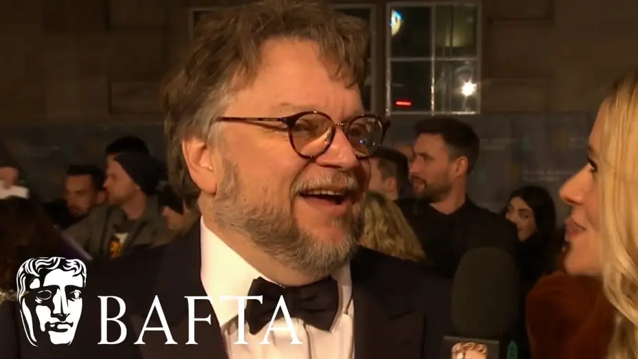Video for the film The Shape of Water — The Shape of Water Director Guillermo Del Toro Red Carpet Interview | EE BAFTA Film Awards 2018
