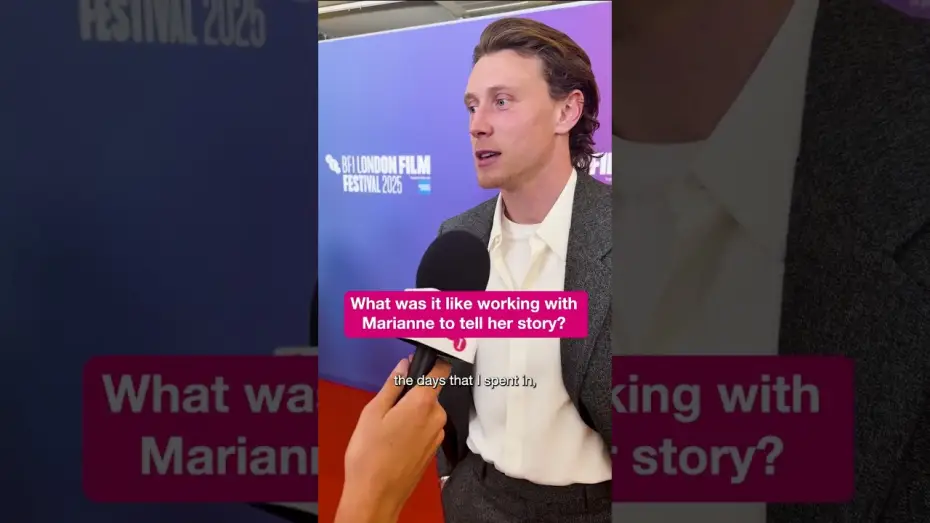 Video for the film Broken English — George MacKay on bringing Marianne Faithfull's story, Broken English, to screen