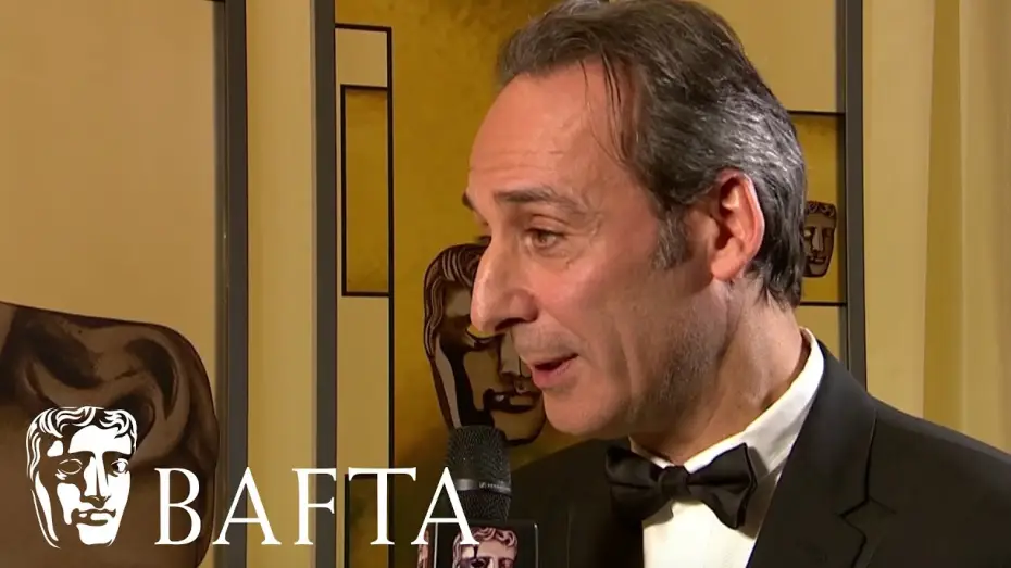Video for the film The Shape of Water — Alexandre Desplat talks backstage on his Original Music BAFTA win for The Shape of Water