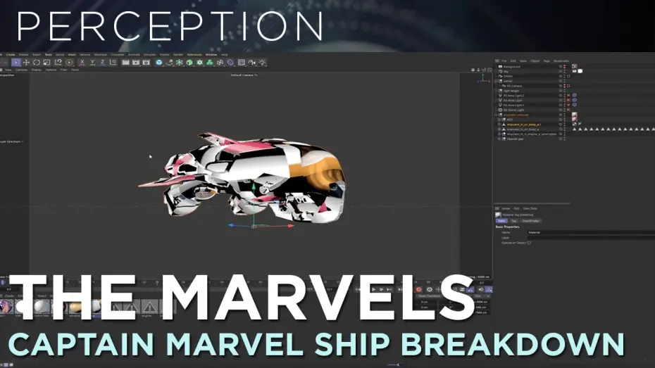 Video for the film The Marvels — How To Design Captain Marvel's Ship: End Credits VFX Breakdown