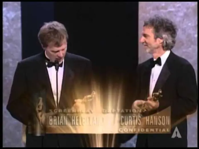 Video for the film L.A. Confidential — "L.A. Confidential" winning Best Adapted Screenplay