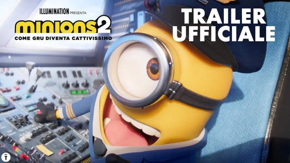 Video for the film Minions: The Rise of Gru — Minions 2 - Come Gru Diventa Cattivissimo | Terzo Trailer Ufficiale (Universal Pictures) HD
