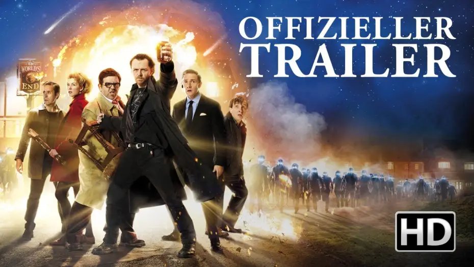 Video for the film The World's End — The World's End - Trailer deutsch / german HD