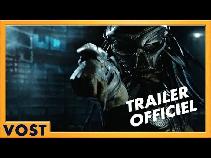 Video for the film The Predator — Bande-annonce 1 VOST