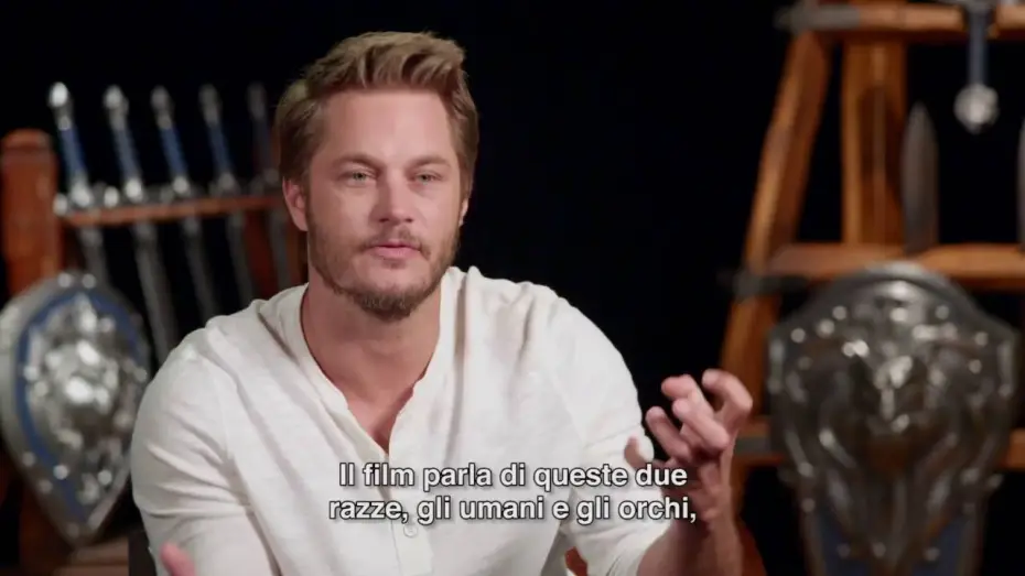 Video for the film Warcraft — WARCRAFT - L'INIZIO di Duncan Jones: intervista a Travis Fimmel (sottotitoli in italiano)