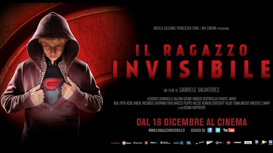 Video for the film The Invisible Boy — Il Ragazzo Invisibile - Trailer Ufficiale