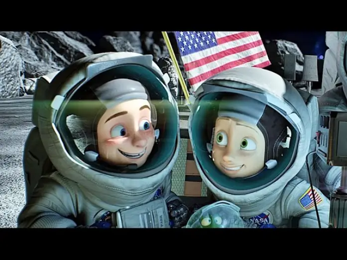 Video for the film Capture the Flag — EINMAL MOND UND ZURÜCK | Trailer [HD]