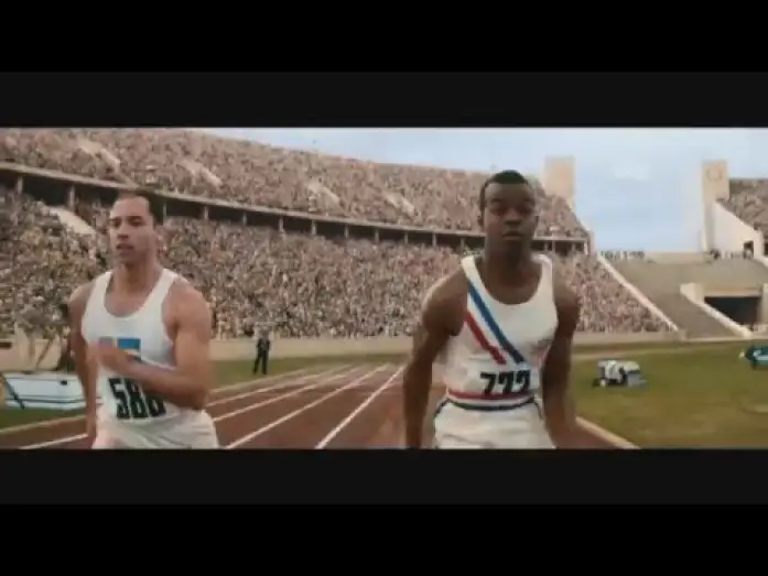Video for the film Race — El héroe de Berlín - Trailer español