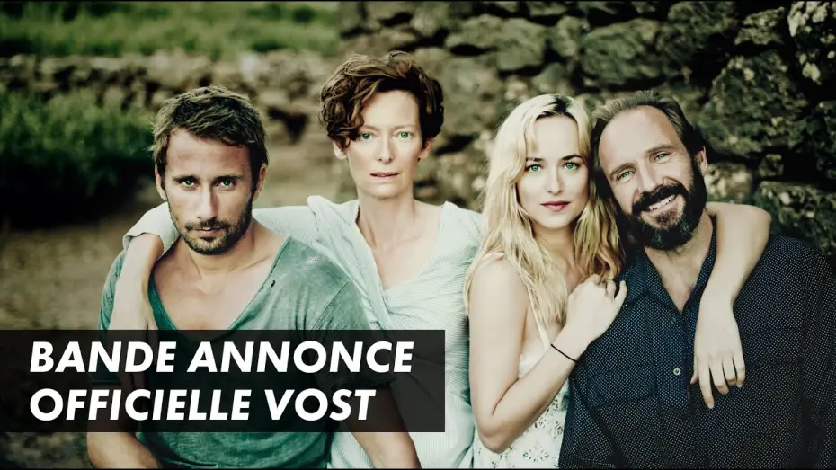 Video for the film A Bigger Splash — A BIGGER SPLASH - Bande Annonce VOST - Ralph Fiennes, Tilda Swinton, D. Johnson, M. Schoenaerts