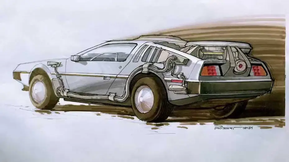 Video for the film Back in Time — Where Did the Delorean Come From?
