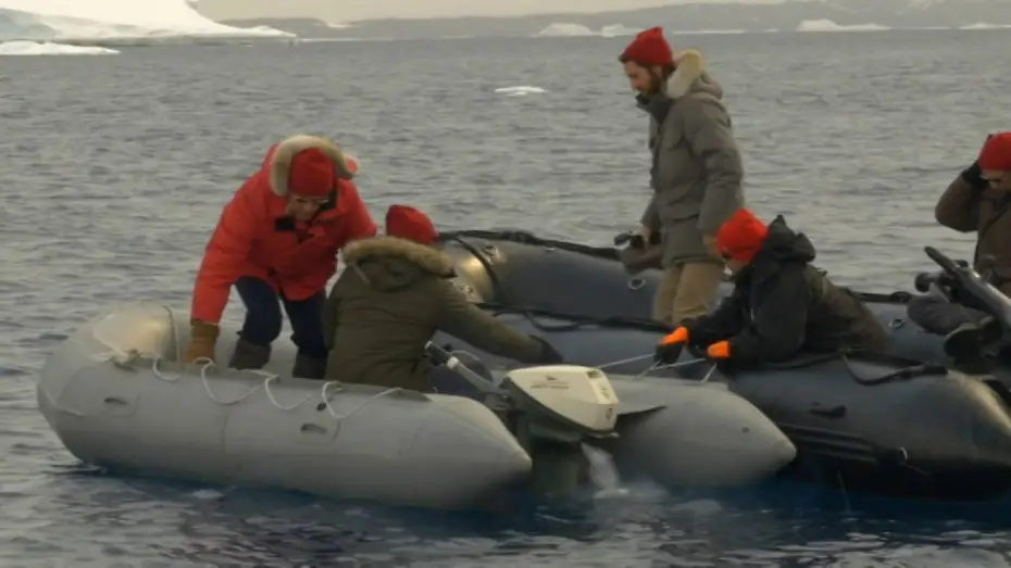 Video for the film The Odyssey — L'ODYSSÉE - extrait Making-of "tournage en Antarctique"