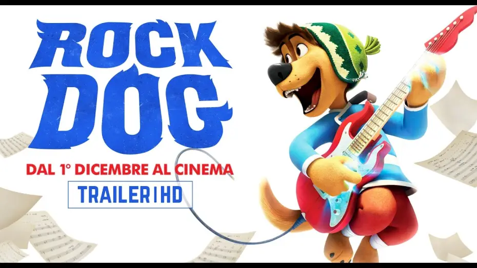 Video for the film Rock Dog — Rock Dog - Trailer Ufficiale Italiano