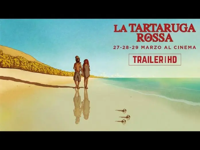 Video for the film The Red Turtle — La Tartaruga Rossa | Trailer Ufficiale Italiano 120"