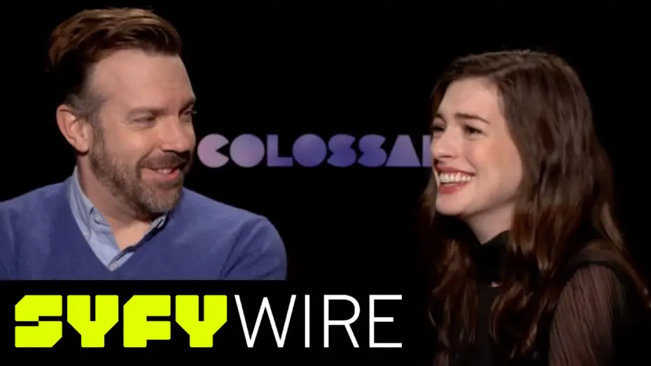 Video for the film Colossal — Colossal's Anne Hathaway and Jason Sudekis: Their Superpowers (WonderCon 2017)