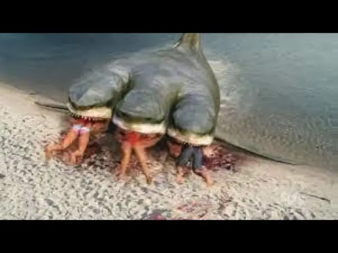 Video for the film 3-Headed Shark Attack — 3 headed shark attack best scenes