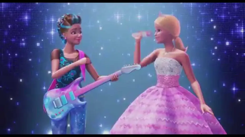 Video for the film Barbie in Rock 'N Royals — Barbie: Eine Prinzessin im Rockstar Camp - Trailer 1 (Deutsch / German)
