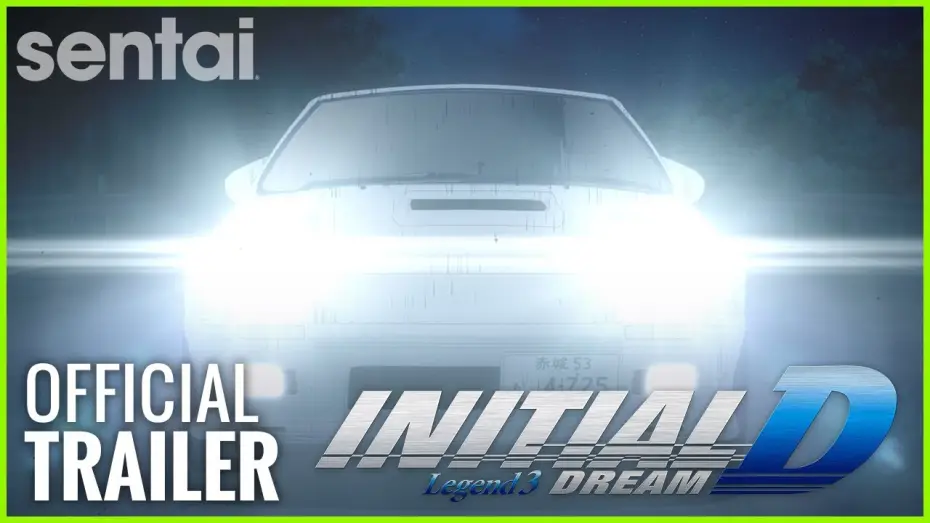 Video for the film Initial D Legend 3: Dream — Official Trailer [Subtitled]