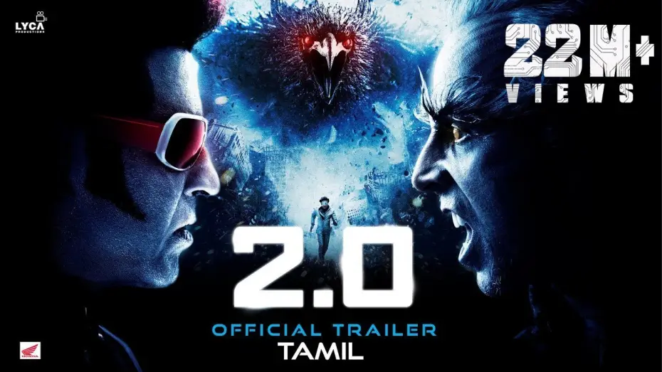 Video for the film 2.0 — 2.0 - Official Trailer [Tamil] | Rajinikanth | Akshay Kumar | A R Rahman | Shankar | Subaskaran