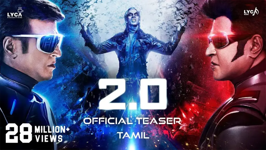 Video for the film 2.0 — 2.0 - Official Teaser [Tamil] | Rajinikanth | Akshay Kumar | A R Rahman | Shankar | Subaskaran