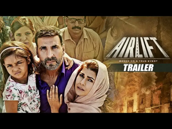 Video for the film Airlift — AIRLIFT THEATRICAL TRAILER | Akshay Kumar, Nimrat Kaur | Releasing on 22nd January, 2016 |T-Series