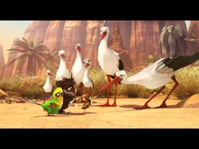 Video for the film A Stork's Journey — Richard, la cigüeña - Trailer español (HD)