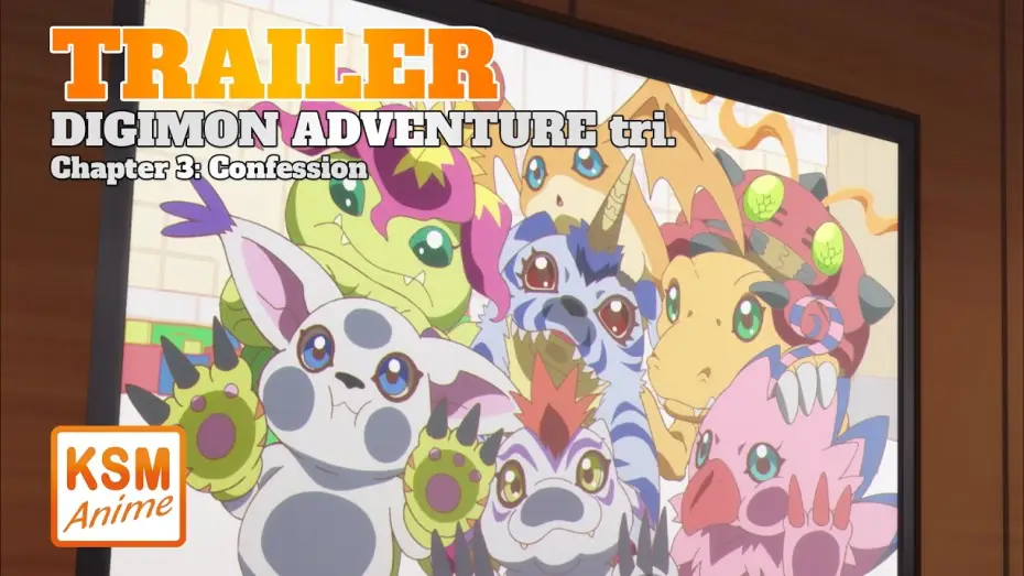 Video for the film Digimon Adventure tri. Part 3: Confession — Trailer