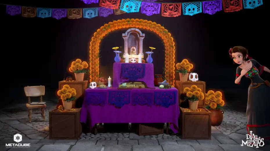 Video for the film Salma's Big Wish — Día de Muertos - Cómo armar un altar