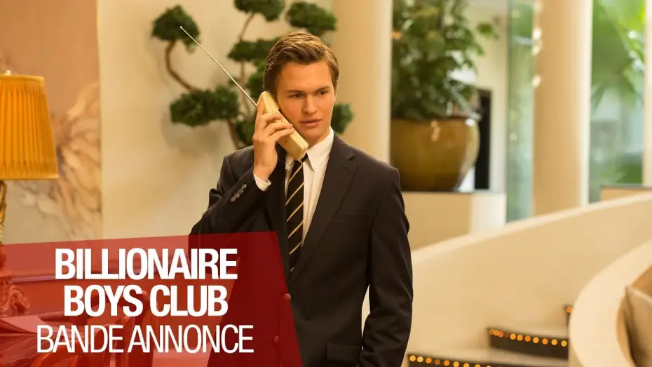 Video for the film Billionaire Boys Club — BILLIONAIRE BOYS CLUB - Bande Annonce VOST