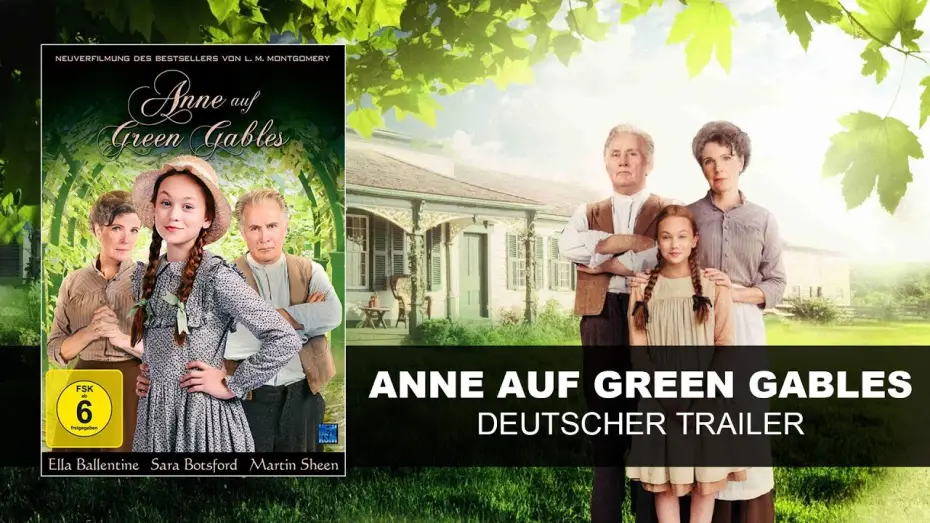 Video for the film Anne of Green Gables — Anne auf Green Gables (Deutscher Trailer) | Martin Sheen | HD | KSM