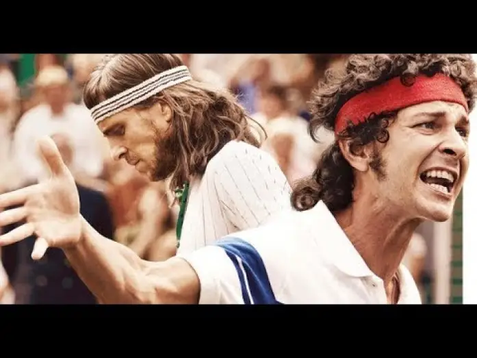 Video for the film Borg vs McEnroe — Borg McEnroe - Trailer español (HD)