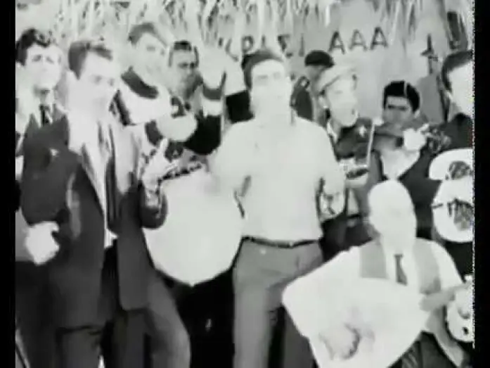Video for the film Crazy, Nuts and Vengos — Τρελός, Παλαβός και Βέγγος (1967) - Ντιρλαντά