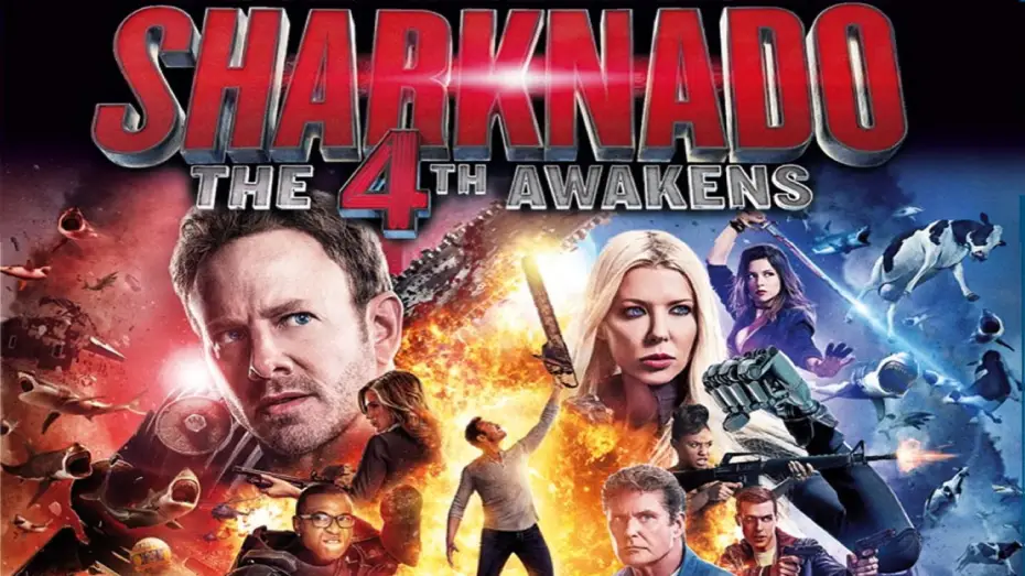 Video for the film Sharknado 4: The 4th Awakens — Sharknado 4 - The 4th Awakens | Trailer (deutsch)