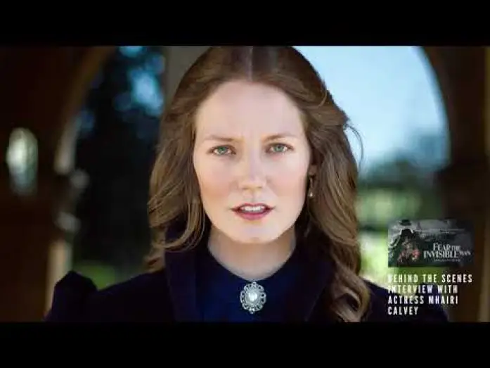 Video for the film Fear the Invisible Man — BTS interview with actress Mhairi Calvey