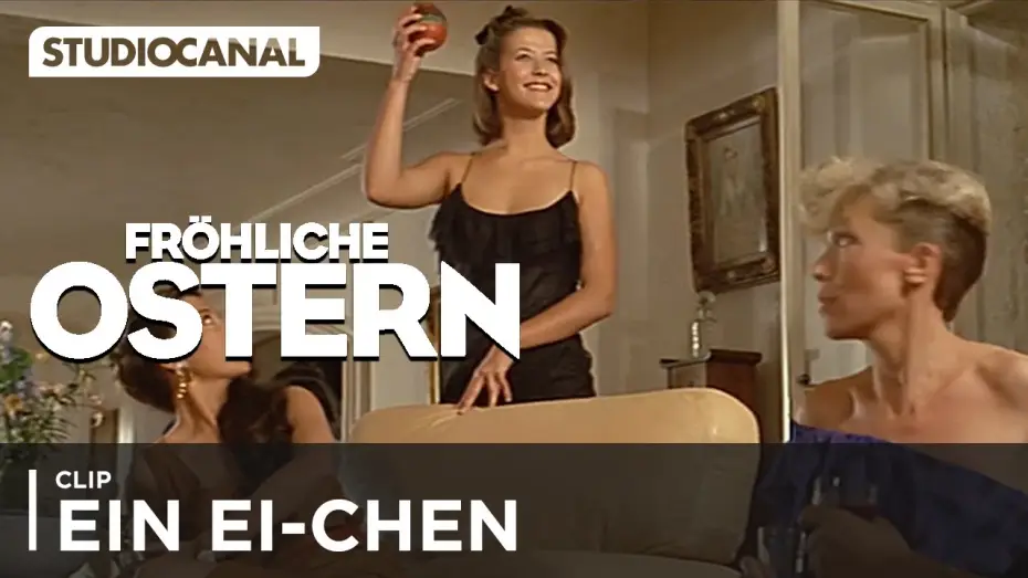 Video for the film Happy Easter — Clip: Sophie Marceau findet ein Ei-chen