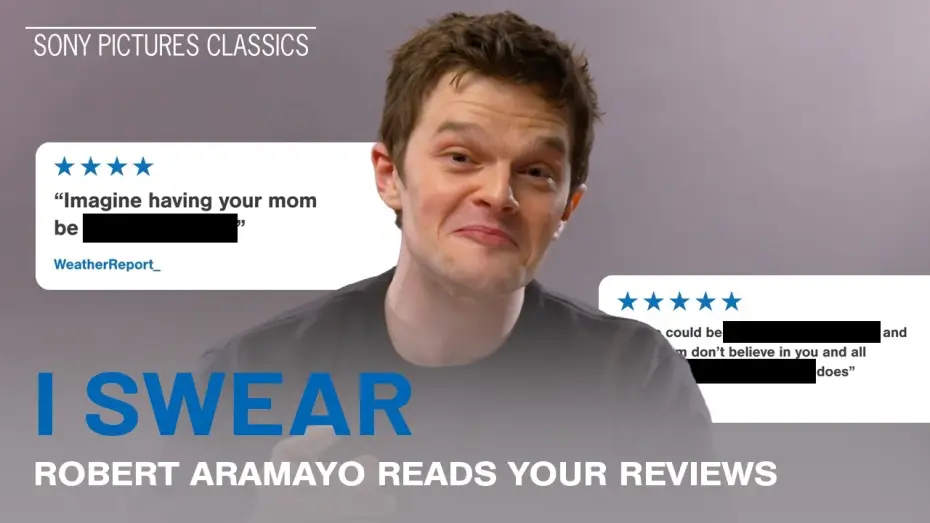 Video for the film I Swear — Robert Aramayo Reacts to the Letterboxd Love