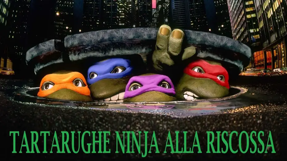 Video for the film Teenage Mutant Ninja Turtles — Tartarughe Ninja alla riscossa (film 1990) TRAILER ITALIANO