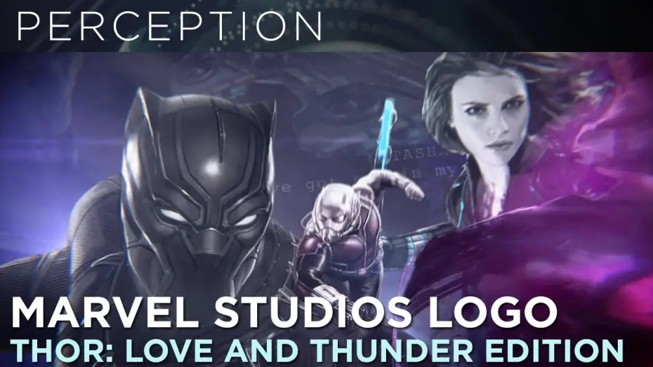 Video for the film Thor: Love and Thunder — Marvel Studios Logo Animation