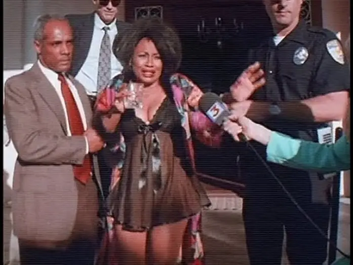 Video for the film Jackie's Back! — On Location-Jackie's Back Milkman scene-Robert Townsend, Jennifer Lewis, Tim Curry, Darin Knight